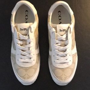 Coach canvas sneakers